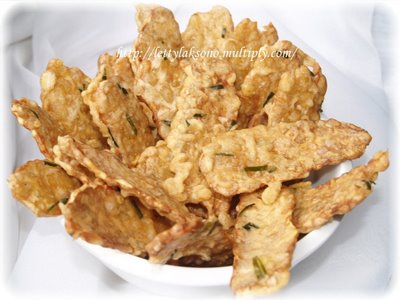 Resep masakan KERIPIK TEMPE