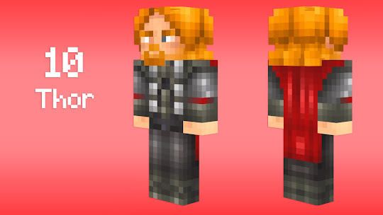 minecraft skins thor