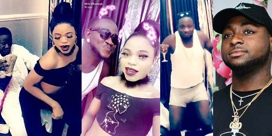 Kogbagidi you fall my hands - Davido reacts to Bobrisky and Kogbagidi