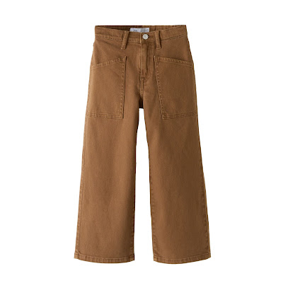 Girls Brown Bootcut Jeans from Zara Kids