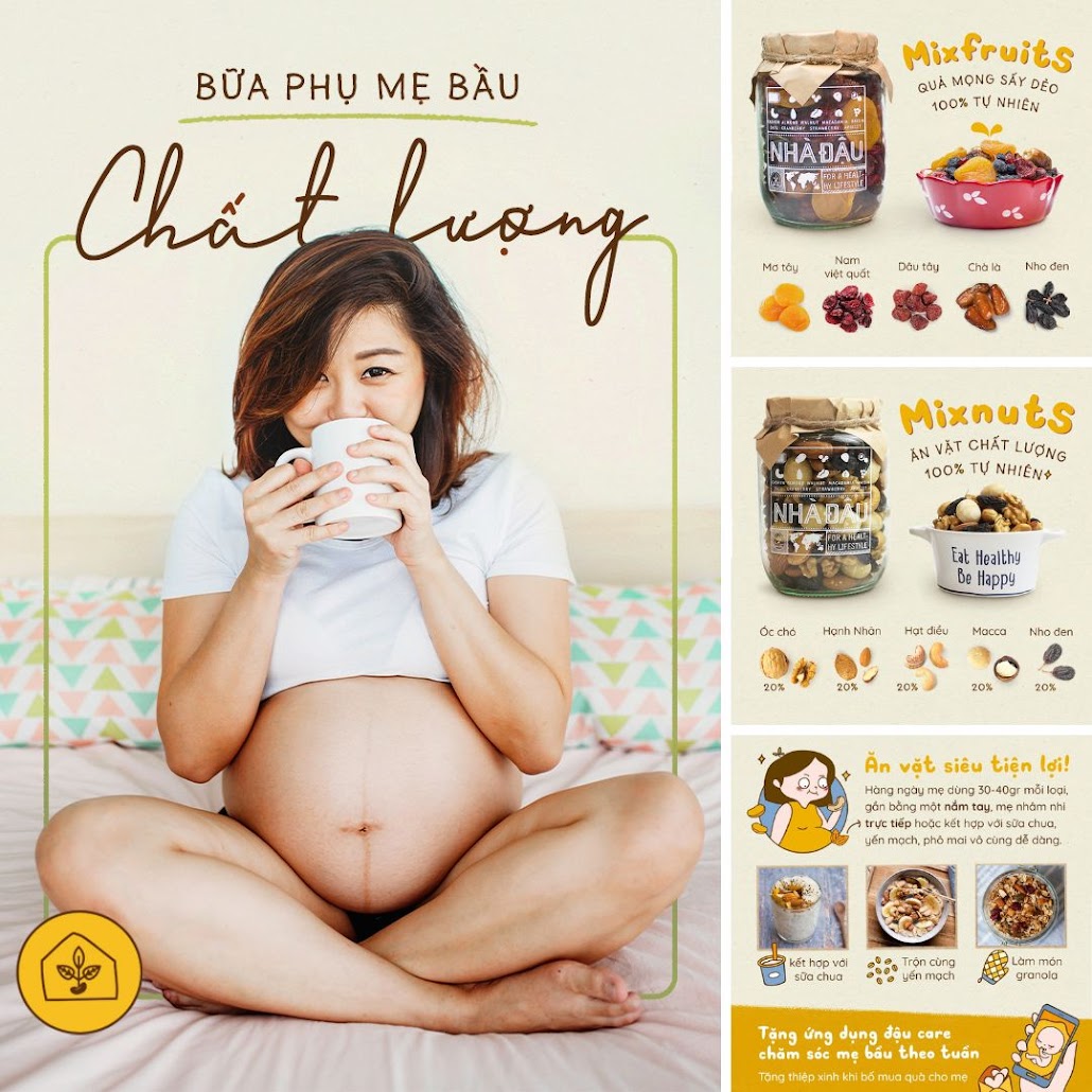 [A36] Mới mang thai Bà Bầu nên ăn những gì để an thai?