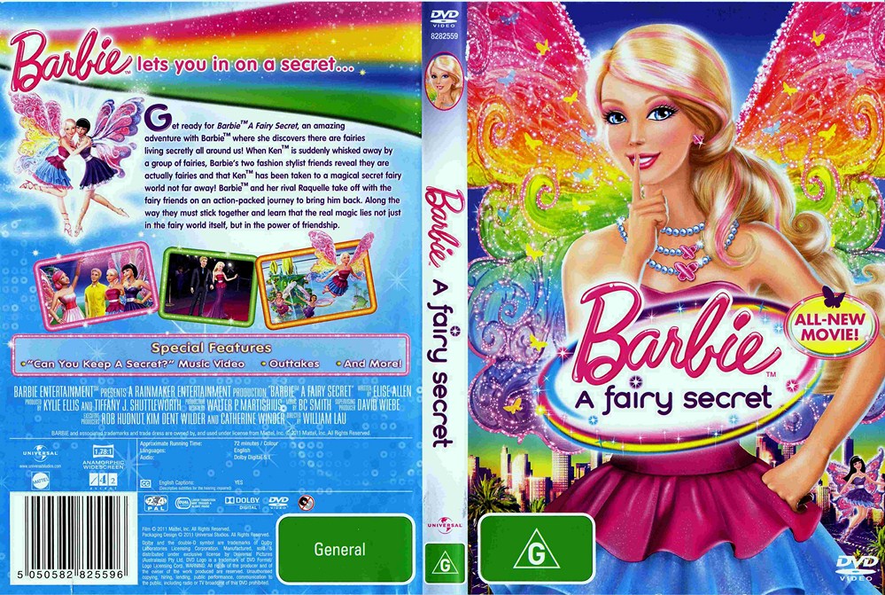 Barbie 2011 A Fairy Secret  Movie Poster