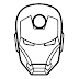 Iron Man Face Drawing || How to Draw Iron Man Face
