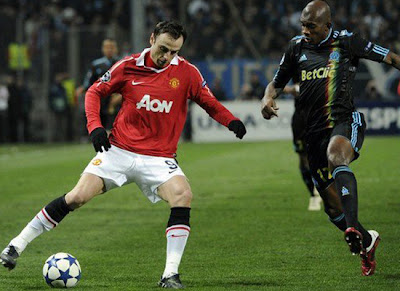 Champions League, Dimitar Berbatov Man Utd, Charles Kabore Marseille