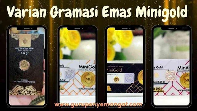 Varian Gramasi Emas Minigold