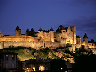 carcassonne iluminada