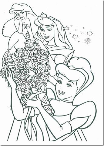 Disney Princess in Ebern Girl - Coloring (4)