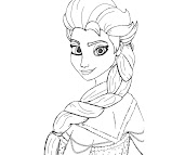 #4 Disney Frozen Coloring Page