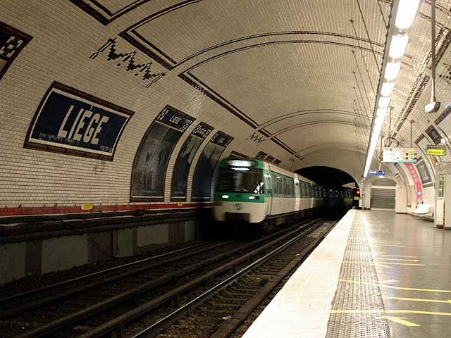 In Paris, the metro was opened.