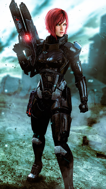 Jane Mass Effect 4k Game Wallpaper