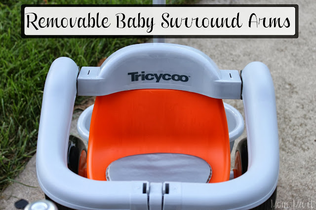 Joovy Trycyoo Tricycle Removable Baby Surround Arms