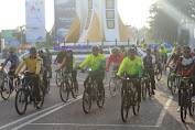 HUT Kodam IM ke-61 Dimeriahkan Fun Bike Sanggamara