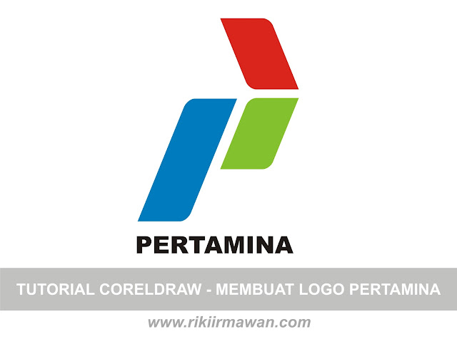Tutorial Coreldraw - Cara membuat logo Pertamina