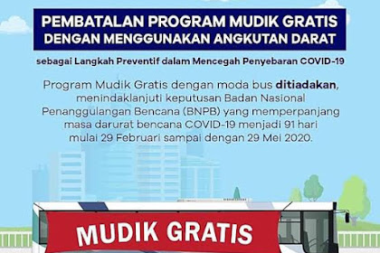 Mudik Tetap Dilarang, Kemenhub Dukung dan Tindak Lanjuti SE Gugus Tugas 