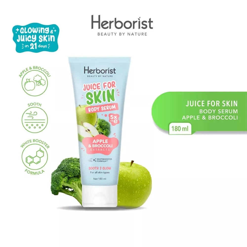 Herborist For Skin Body Serum 180ml Apple & Broccoli