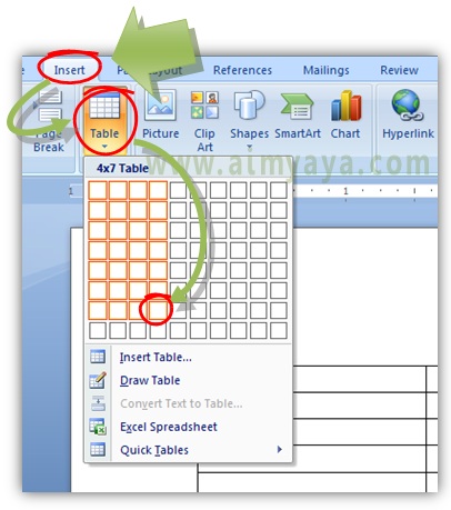 Microsoft word sebagai aplikasi pembuatan dokumen sangat mendukung pembuatan tabel Cara Membuat Tabel di Microsoft Word 2007: Tutorial Lengkap!