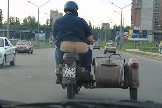 Some people should not ride a motorbike
