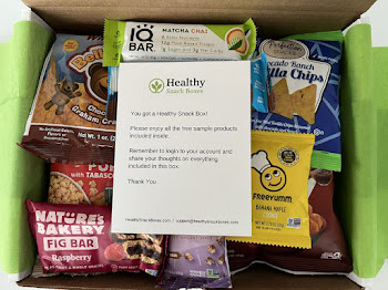 Get Free Healthy Snack Boxes Shipped to You