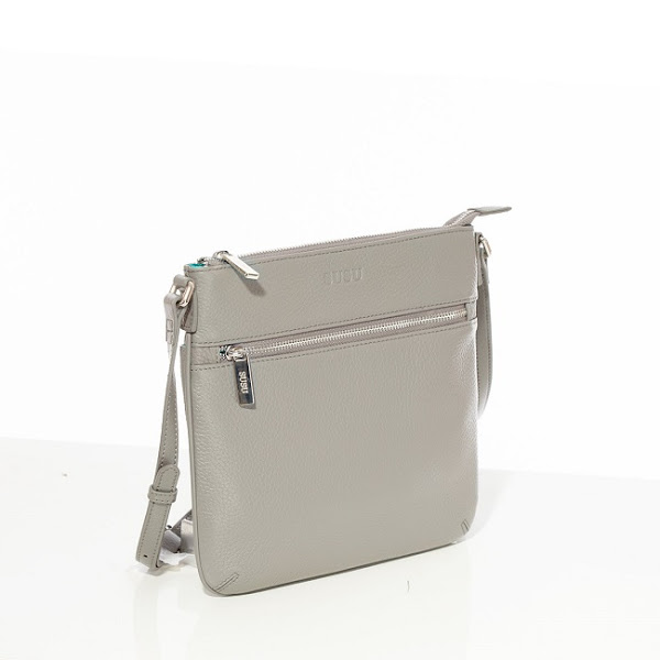 Gray Leather Crossbody Bag - Fashion and Functionality in a Stylish Gray Leather Crossbody Bag