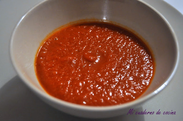 Salsa de tomate casera