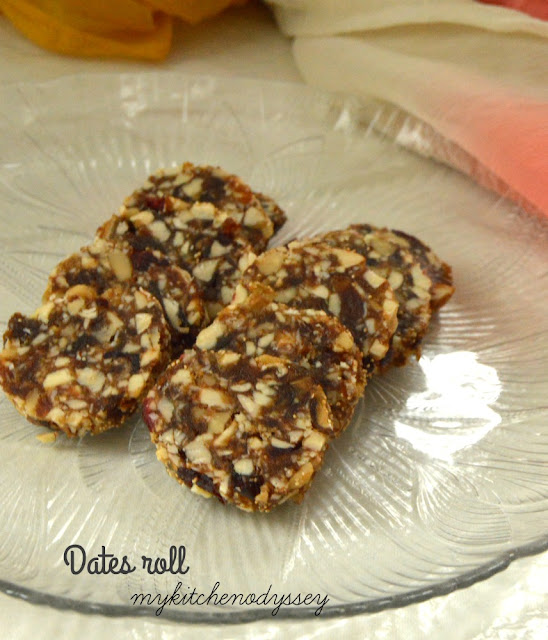 dates and nut rolls