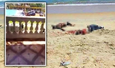 Horror as Gunmen Storm a Beach Resort Killing At Least 16 People (Photos)