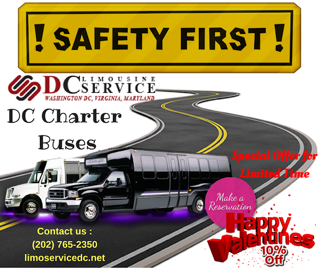 DC charter buses