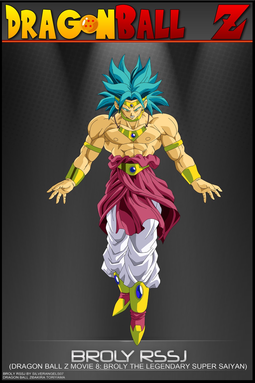 DBZ WALLPAPERS: Broly restrained super saiyan