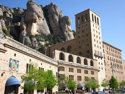 Montserrat Abbey in Catalonia