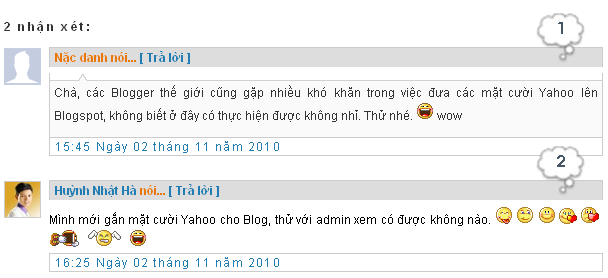 Tạo số đếm cho nhận xét trên Blogger