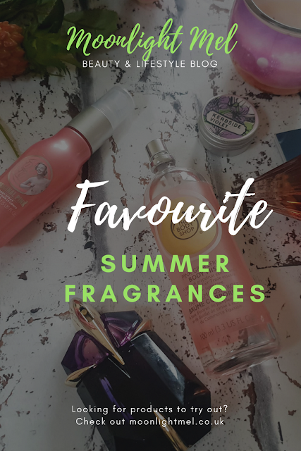 favourite summer fragrances