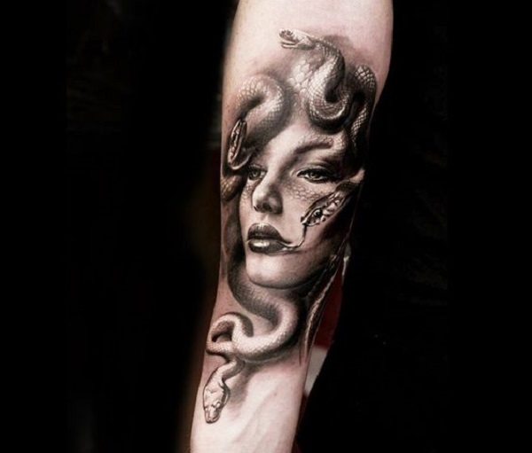 Tatuagem Medusa