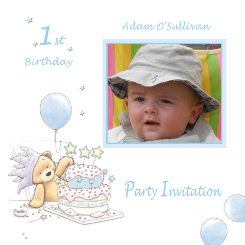 Here, we are presenting ideas and samples of Baby Birthday Invitation Cards 