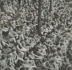 Boy Scouts crowd photograph