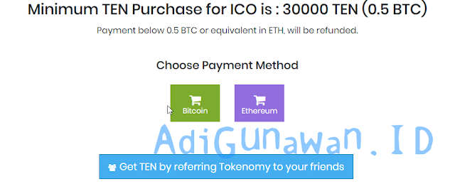 Cara Membeli Tokenomy (TEN) Bitcoin