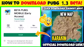 Pubg Mobile 1.3 beta download