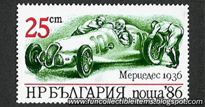 Mercedes 1936 Stamp