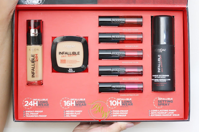 A photo of L'Oreal Infallible products