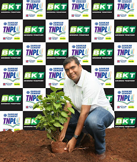  EMINENT INTERNATIONAL AND INDIAN CRICKETERS JOIN BKT'S GREEN VENTURE IN TAMIL NADU PREMIER LEAGUE