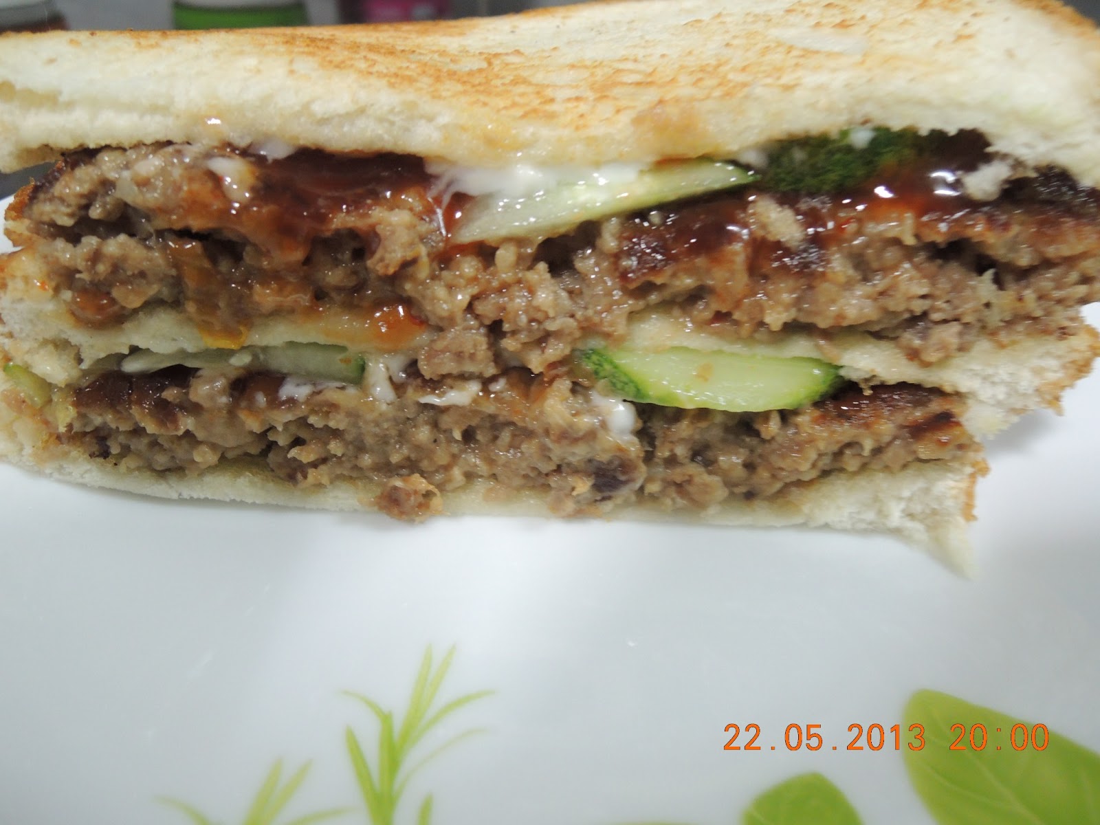 Himpunan Resepi Bonda: Homemade Burger Daging