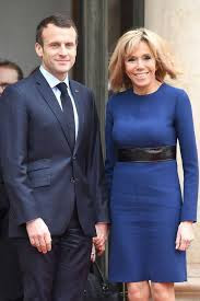 President Macron and wife