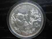 1995 Chinese Silver Panda Reverse (Large Twig)