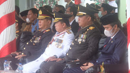 Kapolda Jambi Hadiri Upacara Peringatan HUT TNI Ke-77