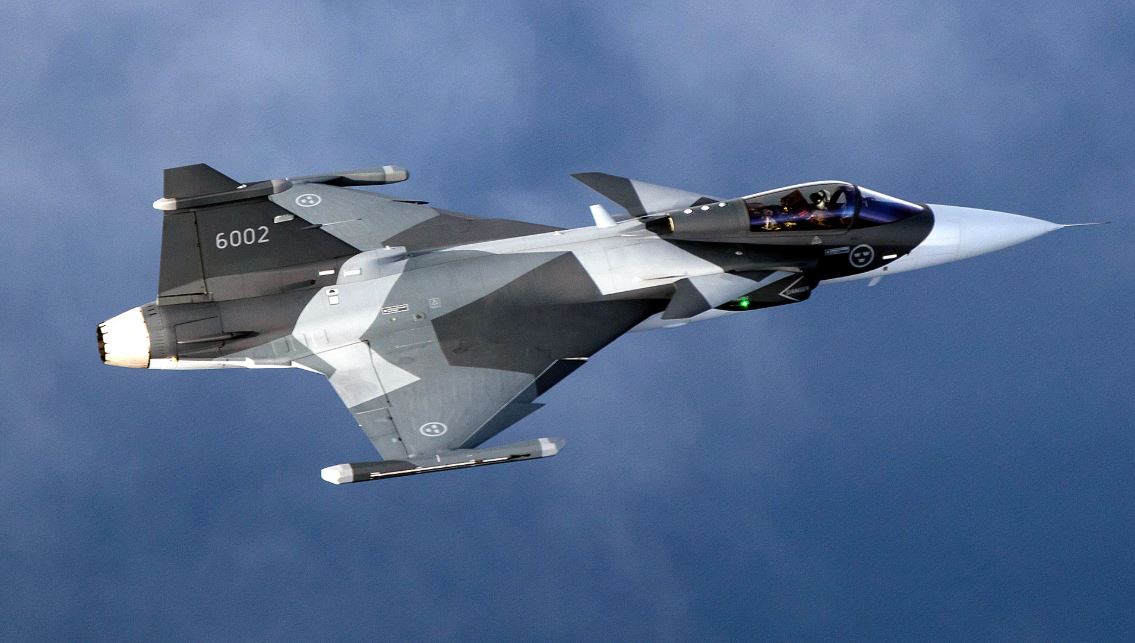 Military And Commercial Technology Gripen E F Shifts Focus From Flight To Sensor Tests