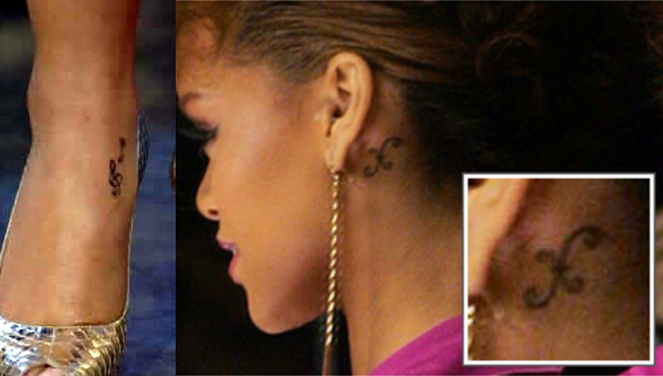 Rihanna Tattoos