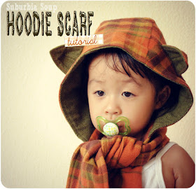 hoodie scarf sewing tutorial
