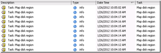 Map Disk Region