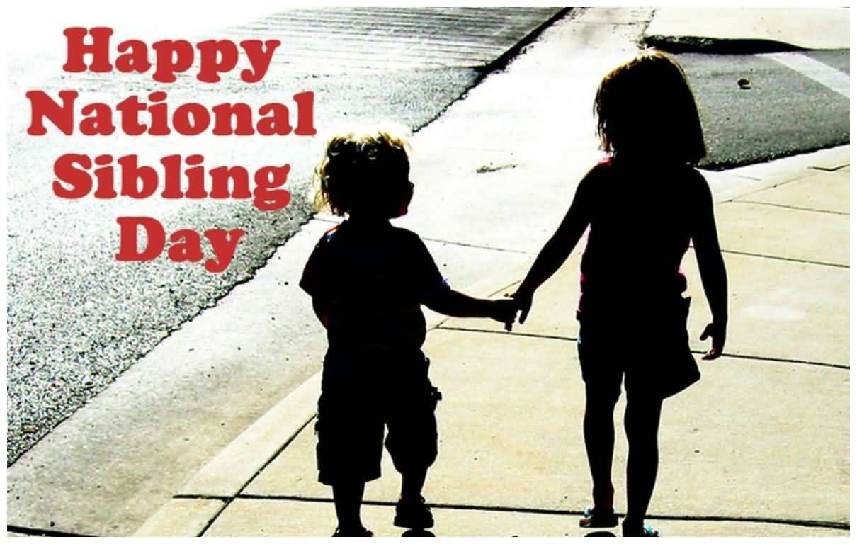 National Siblings Day Wishes Unique Image