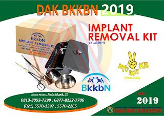 , iud kit 2019, implan removal kit 2019, kie kit 2019, genre kit 2019, distributor produk dak bkkbn 2019