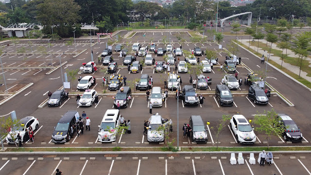 Drive-In Graduation at SMP Islam Tugasku, Jakarta at Jakarta Equestrian Center